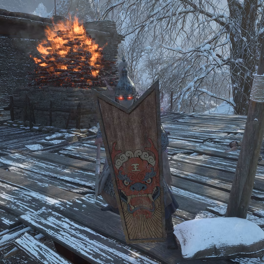 Red-Eyed Officer - Spear & Shield icon