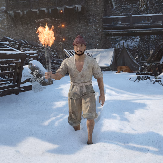 White-Robed Militia - Torch icon